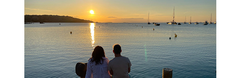 Lever de soleil Santa Giulia