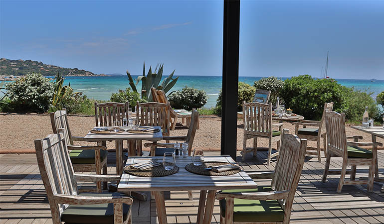 Vue sur la mer La Table du Moby Dick Porto Vecchio