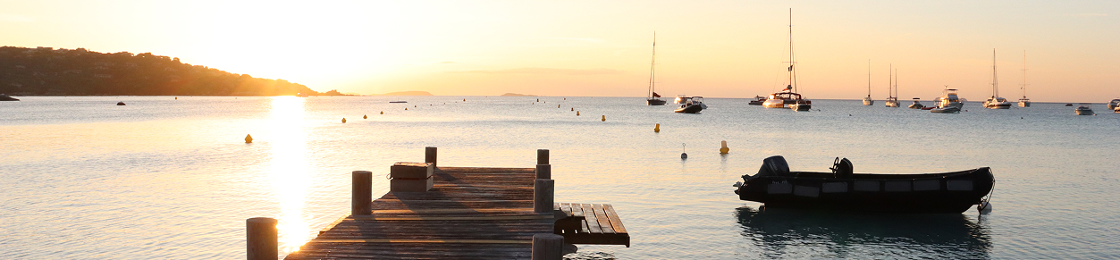 ponton plage Santa Giulia Porto-Vecchio