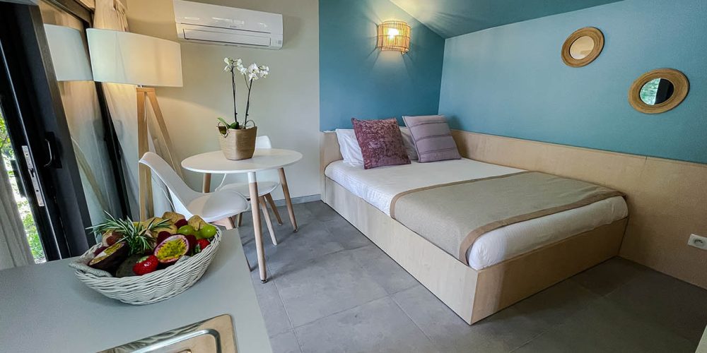 Pavillons chambre résidence Moby Dick Porto-Vecchio