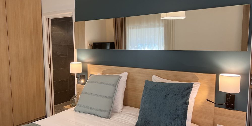 Chambre double Lodge beach house Santa Giulia