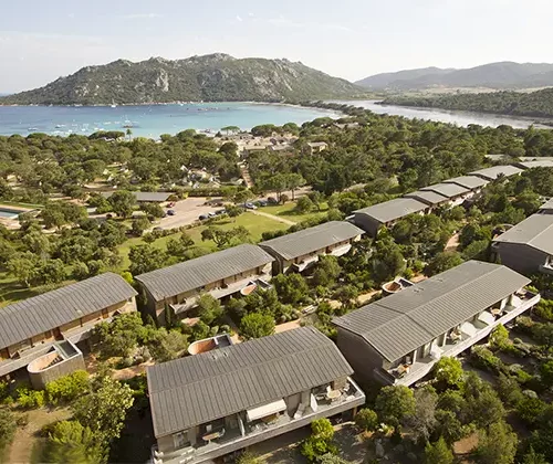 vue aérienne résidence Cala Sultana