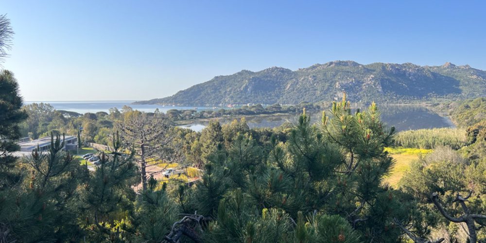 Vue restaurant U Rustitu Porto Vecchio