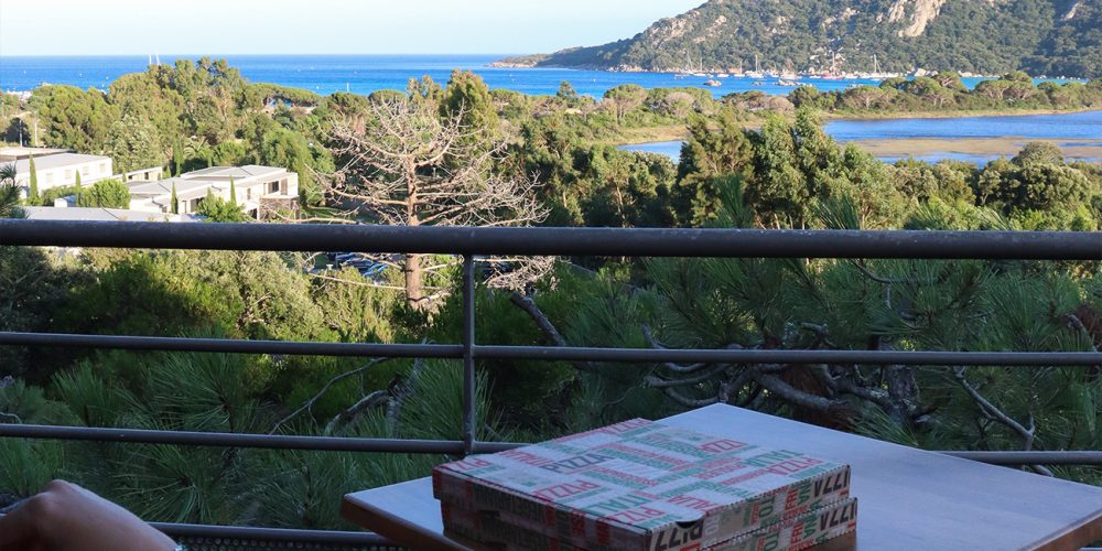 Vue table pizzeria U Rustitu