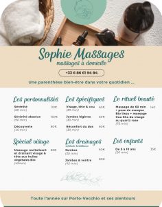 Massage à Porto-Vecchio Santa Giulia