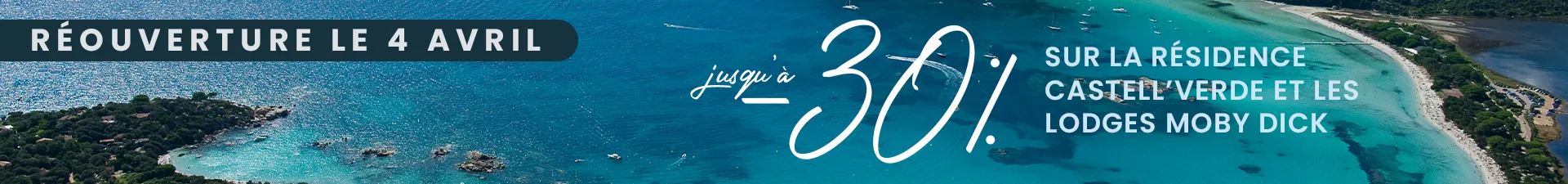 Promotion vacances santa giulia