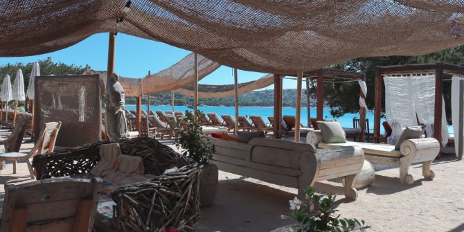 Bar restaurant Santa Giulia Porto Vecchio L'Oasis