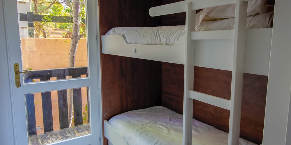 Chambre premium lits superposés Porto Vecchio