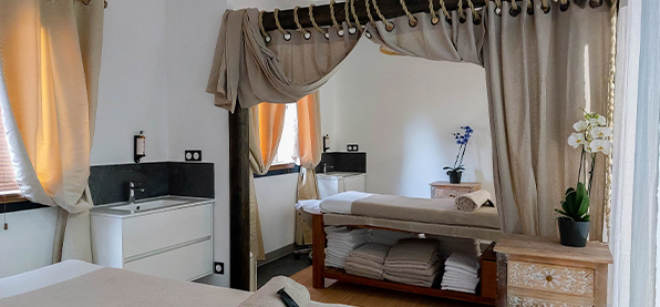 Cabine de soin double spa by l'Oasis Santa Giulia