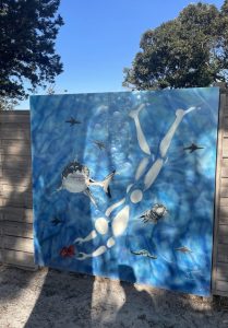 Œuvre de Jérôme Mesnager en collaboration avec EZP et Dr Bergman