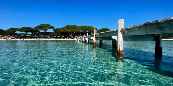 Plage de Santa Giulia à Porto Vecchio